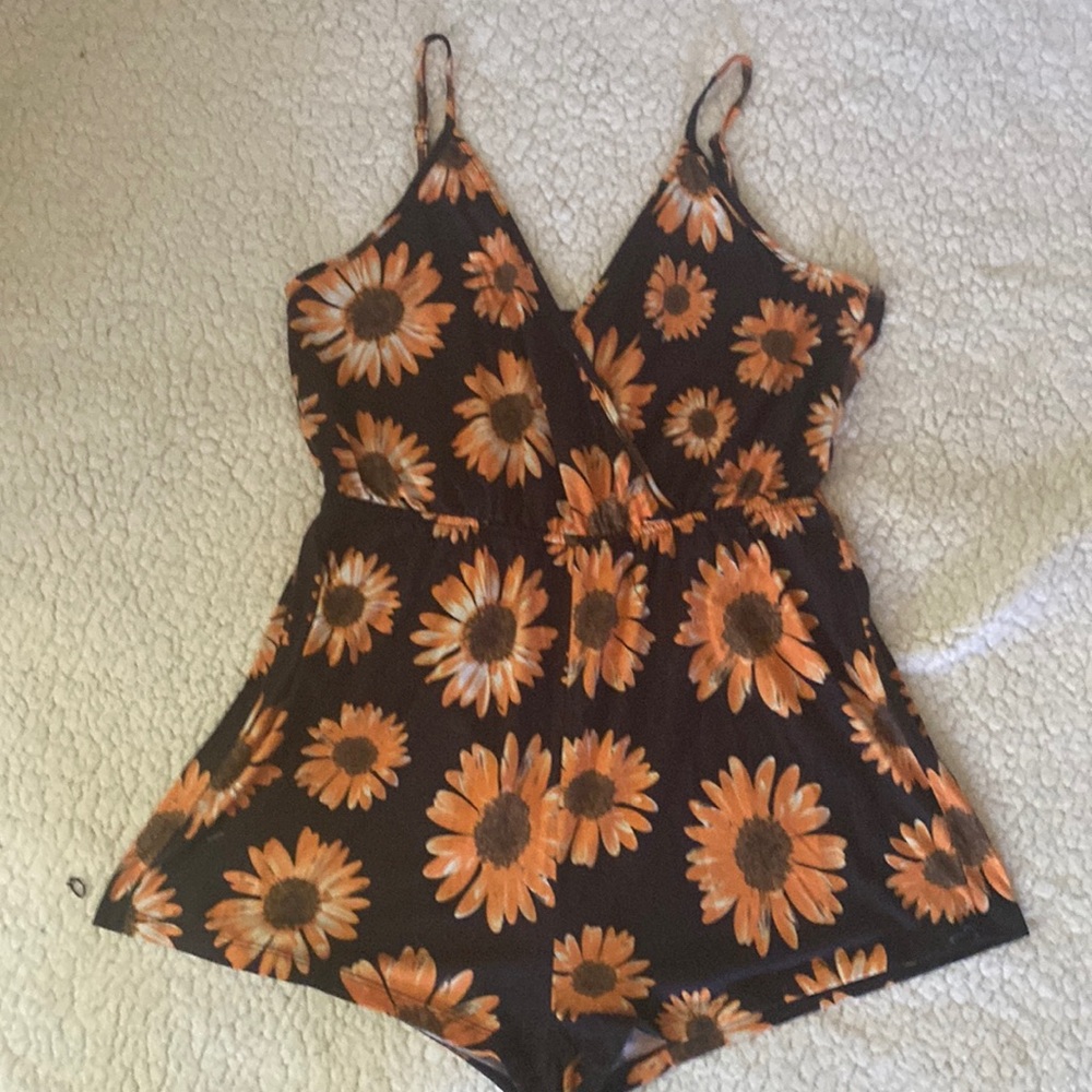 Sunflower romper
